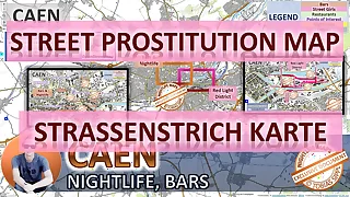 Caen, France, Sex Map, Tool along Prostitution Map, Massage Parlours, Brothels, Whores, Escort, Callgirls, Bordell, Freelancer, Streetworker, Prostitutes